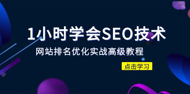 (6501期)1小时学会SEO技术 网站排名优化实战高级教程-秒杀市面95%收费几千的SEO教程 (6501期)1小时学会SEO技术 网站排名优化实战高级教程-秒杀市面95%收费几千的SEO教程